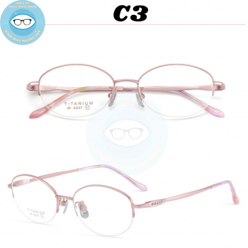 Gọng kính kim loại mã 9037